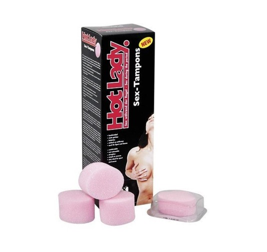 Tampony-Hot Lady Sex-Tampons Box of 8